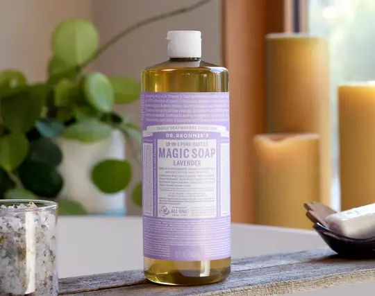 Dr. Bronner’s Pure Castile Liquid Soap – Lavender (237ml)